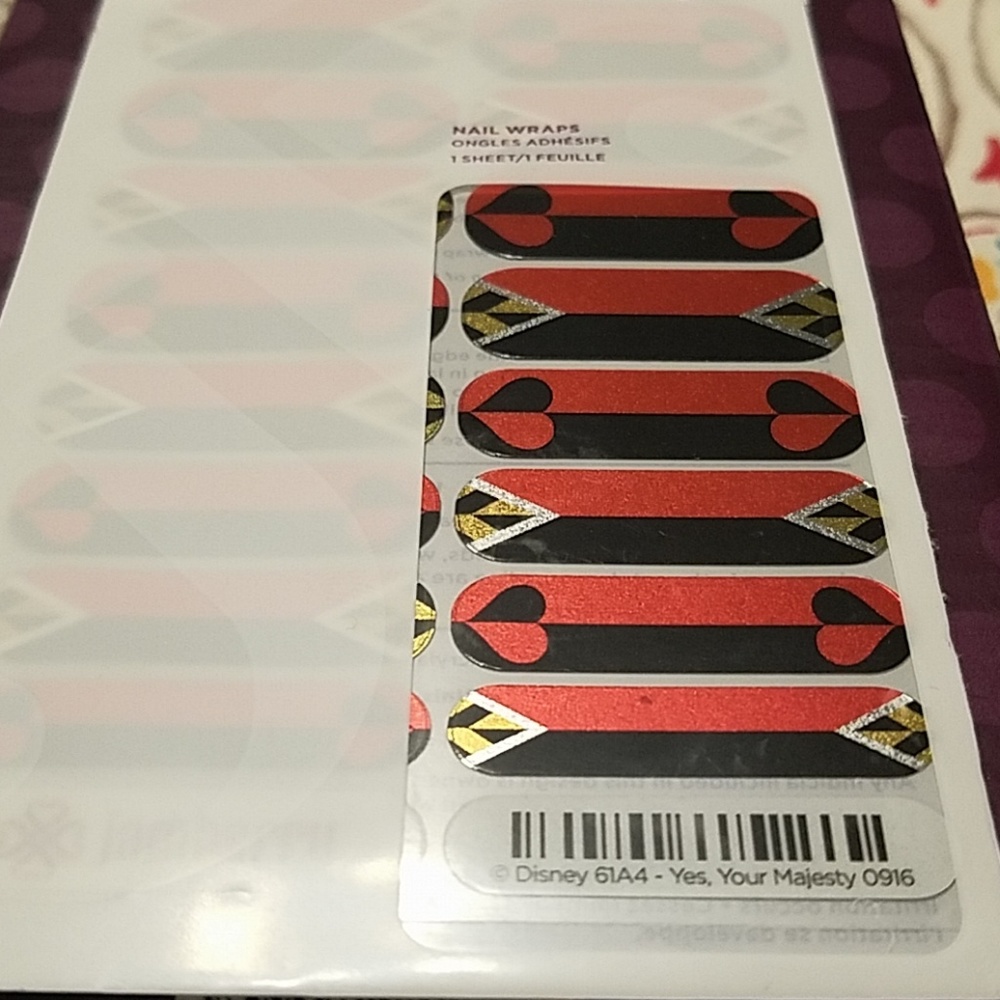 Yes Your Majesty Jamberry Full Sheet